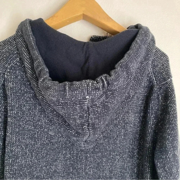 L.O.G.G. By H&M Navy Men’s Knit Cotton Hoodie - Picture 5 of 9